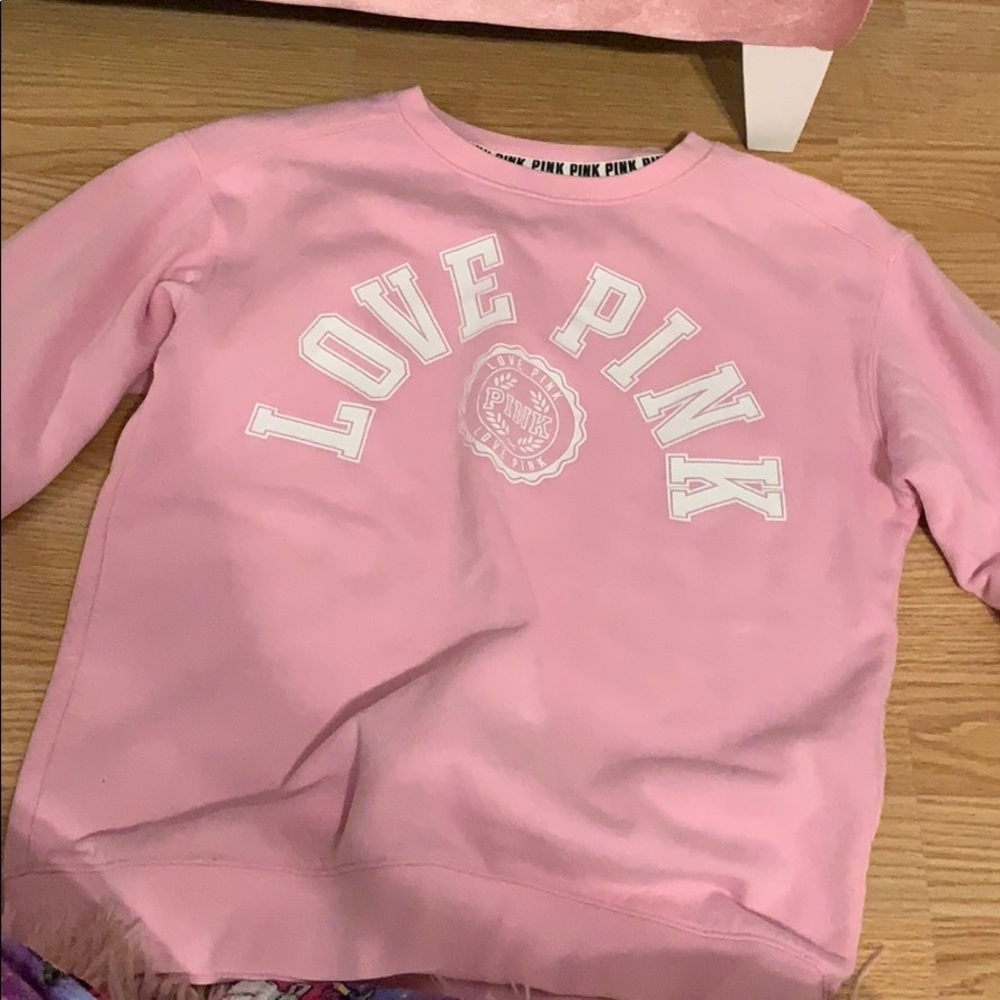 Victoria Secret Pink Crew Neck Sweatshirt